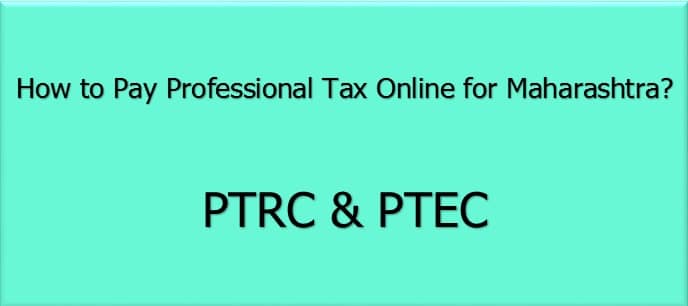 How To Pay Professional Tax Online Maharashtra Professional Tax Challan