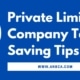 Private Limited Tax saving tips