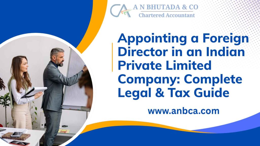 Appointing a Foreign Director in an Indian