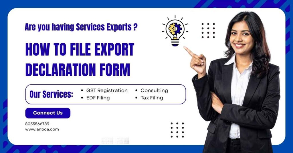 How to File Export Declaration Form